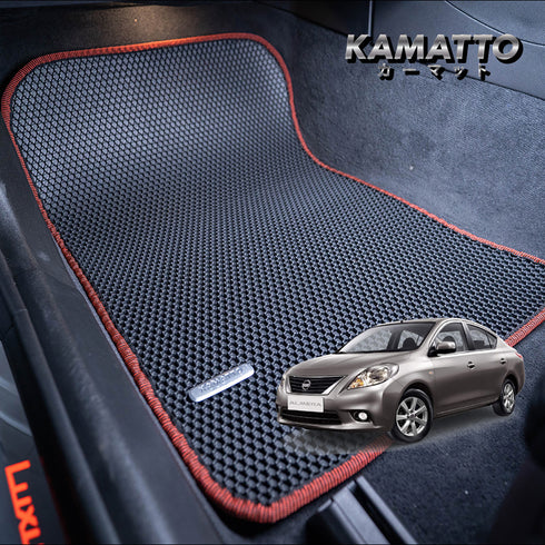 Kamatto Classic Nissan Almera N17 (2012-2019) Car Floor Mat and Carpet