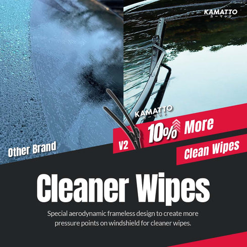 Kamatto Wiper BMW 6 Series F13/F06 Gran Coupe (2011-2017) Hydrophobic Silicone Water Repelling Coating