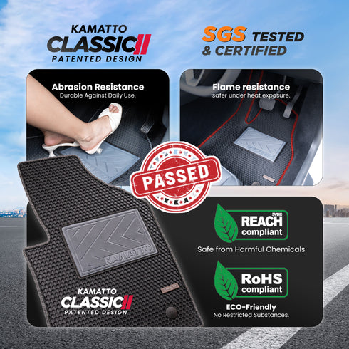 Kamatto Classic Hyundai Avante / Elantra HD (2007-2010) Car Floor Mat and Carpet