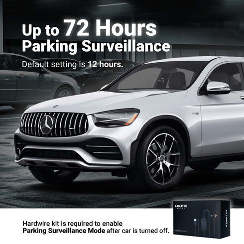 [FREE WIRE KIT] Kamatto Dashcam K60 2K 1440P Ultra HD WIFI APP Parking Surveillance With Screen