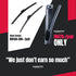 Kamatto Wiper Opel Mokka B (2020-Present) Hydrophobic Silicone Water Repelling Coating
