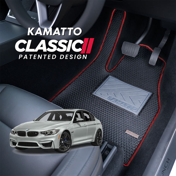 Kamatto Classic BMW M3 Competition F80 Sedan (2014-2019) Car Floor Mat and Carpet