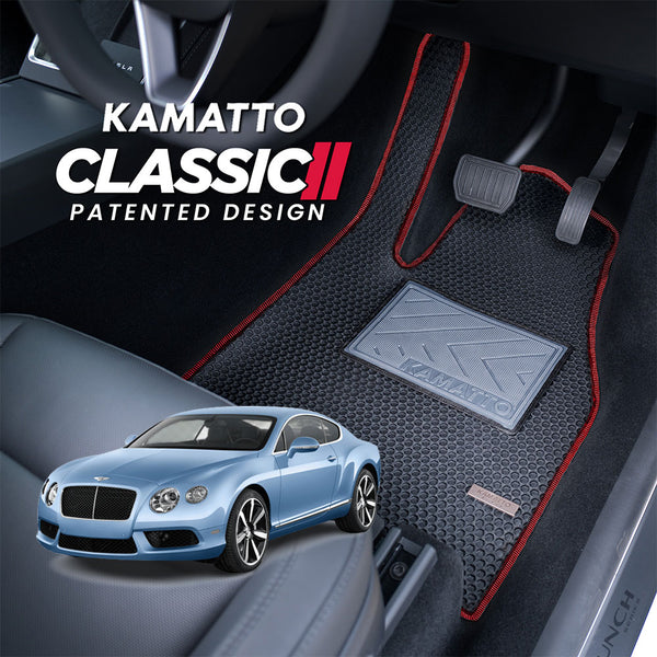Kamatto Classic Bentley Continental GT (2018-Present) Car Floor Mat and Carpet