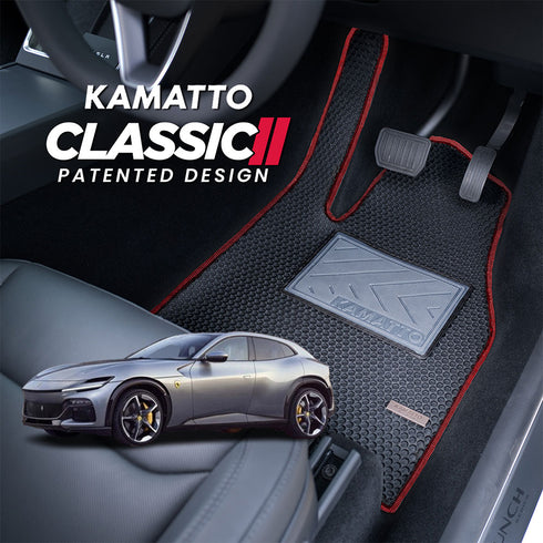 Kamatto Classic Ferrari Purosangue F175 (2023-Present) Car Floor Mat and Carpet