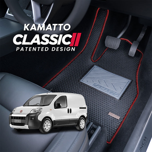 Kamatto Classic Fiat Fiorino 225 (2007-2024) Car Floor Mat and Carpet