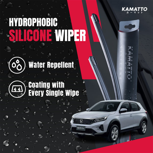 Kamatto Wiper Honda WR-V/WRV DG4 (2023-Present) Hydrophobic Silicone Water Repelling Coating