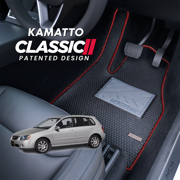 Kamatto Classic Kia Spectra 5 EX Hatchback (2007-2009) Car Floor Mat and Carpet
