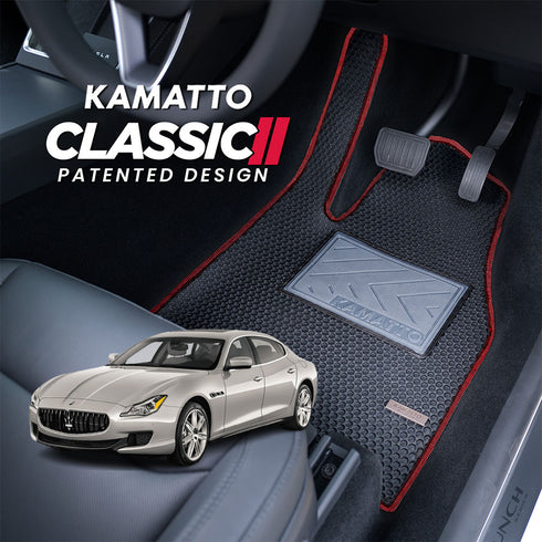 Kamatto Classic Maserati Quattroporte M156 (2013-2024) Car Floor Mat and Carpet