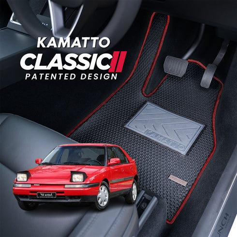 Kamatto Classic Mazda 323F/323 Astina (1989-1994) Car Floor Mat and Carpet