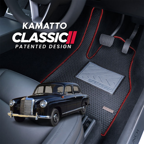 Kamatto Classic Mercedes Benz 190b W121 (1956-1961) Car Floor Mat and Carpet