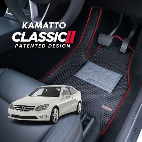Kamatto Classic Mercedes Benz CLC-Class CL203 (2008-2011) Car Floor Mat and Carpet