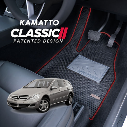 Kamatto Classic Mercedes Benz R-Class W251 6-Seater (2006-2010) Car Floor Mat and Carpet