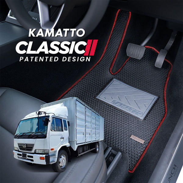 Kamatto Classic Nissan UD Truck MK252 (1993-2011) Car Floor Mat and Carpet