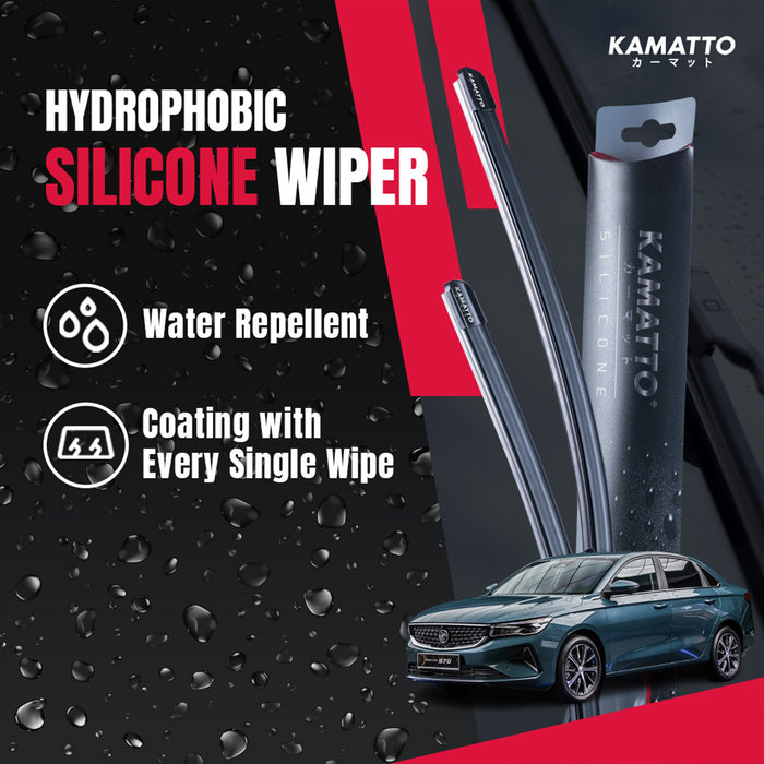 Kamatto Wiper Proton S70 SS11 (2024-Present) Hydrophobic Silicone Water Repelling Coating
