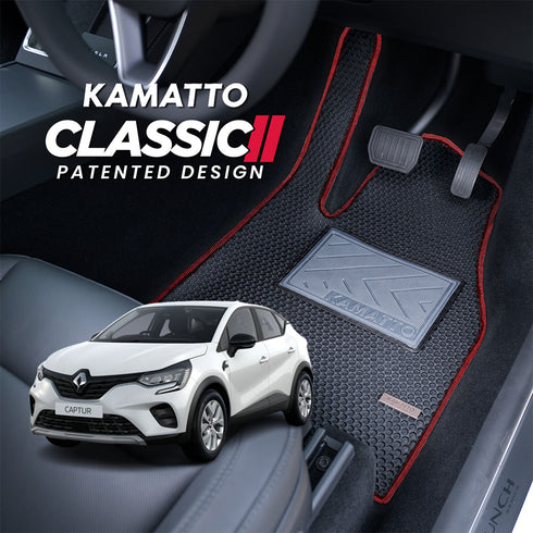 Kamatto Classic Renault Captur (2019-Present) Car Floor Mat and Carpet