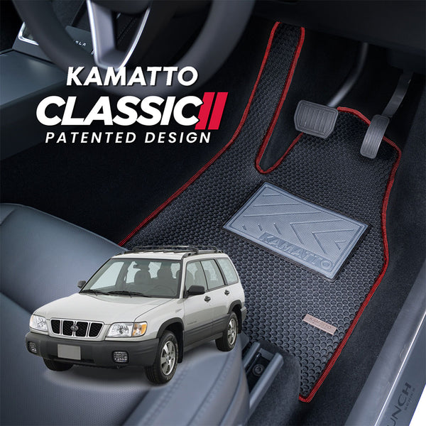 Kamatto Classic Subaru Forester SF Facelift (2000-2002) Car Floor Mat and Carpet