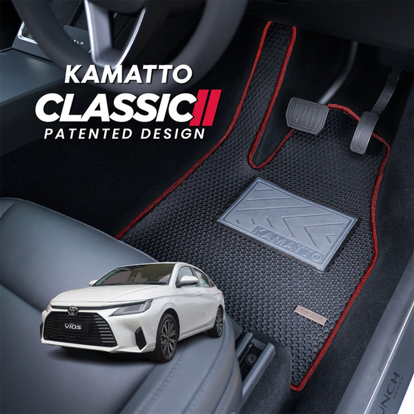 Kamatto Classic Toyota Vios D92A AC100 (2023-Present) Car Floor Mat and Carpet