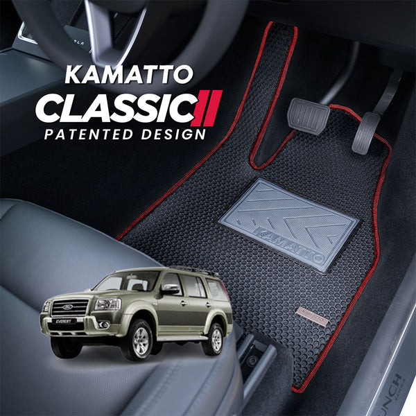 Kamatto Classic Ford Everest (2007-2017) Car Floor Mat and Carpet