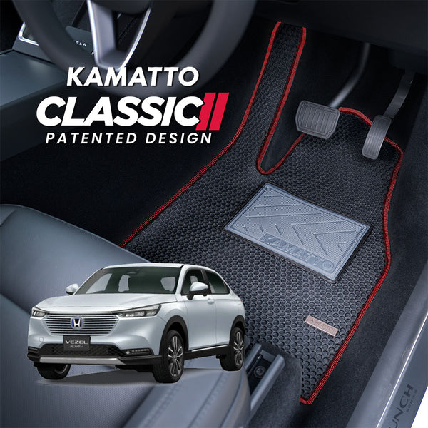 Kamatto Classic Honda HR-V / HRV (2022-Present) Car Floor Mat and Carpet