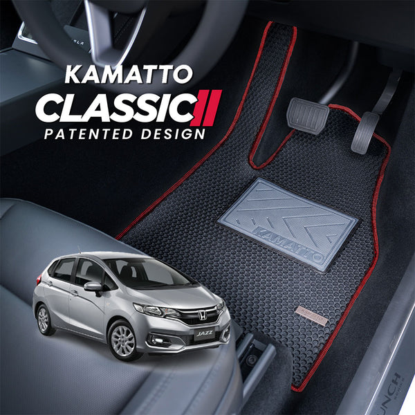 Kamatto Classic Honda Jazz MK3 (2014-2020) Car Floor Mat and Carpet