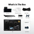 [FREE WIRE KIT] Kamatto Dashcam K90 Dual Channel 4K 2160P Ultra HD WiFi App Parking Mode Screen GPS