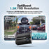 [FREE WIRE KIT] Kamatto Dashcam K30 Dual Channel 1.5K 1296P Full HD WiFi App 24H Parking Mode Screen