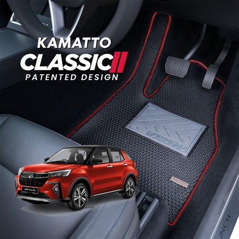 Kamatto Classic Perodua Ativa (2021-Present) Car Floor Mat and Carpet