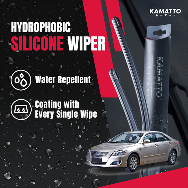 Kamatto Wiper Toyota Camry ACV40 (2006-2012) Hydrophobic Silicone Water Repelling Coating