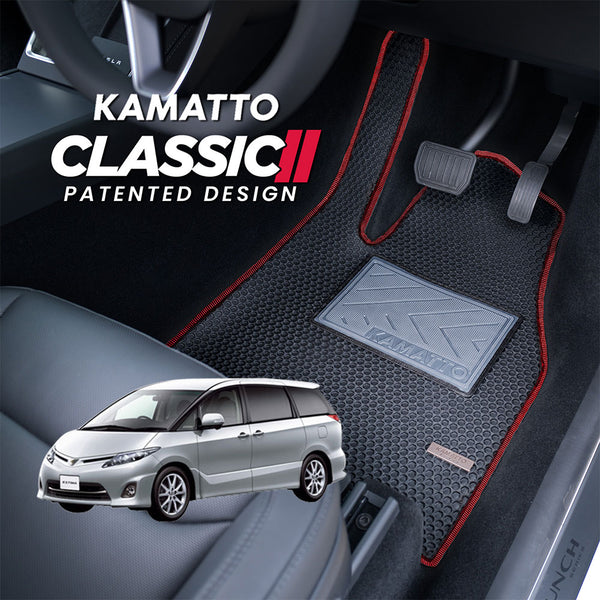 Kamatto Classic Toyota Estima Aeras ACR50 7-Seater / 8-Seater (2006-Present) Car Floor Mat and Carpet