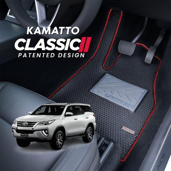 Kamatto Classic Toyota Fortuner (2016-Present) Car Floor Mat and Carpet