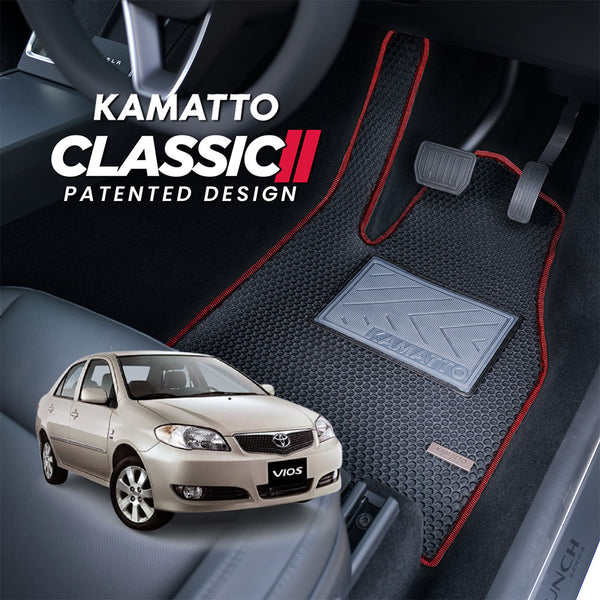 Kamatto Classic Toyota Vios NCP42 (2002-2007) Car Floor Mat and Carpet