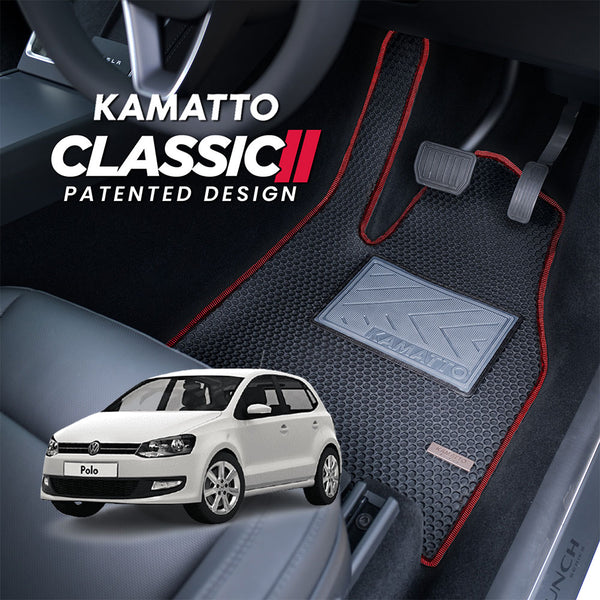 Kamatto Classic Volkswagen Polo Hatchback MK5 (2011-2018) Car Floor Mat and Carpet